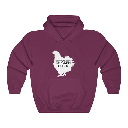Team Chicken Chick™ Unisex Heavy Blend™ Hooded Sweatshirt