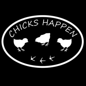 Chicks Happen - Vinyl Window Decal