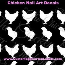 Nail Art Decals, Chickens & Chicks