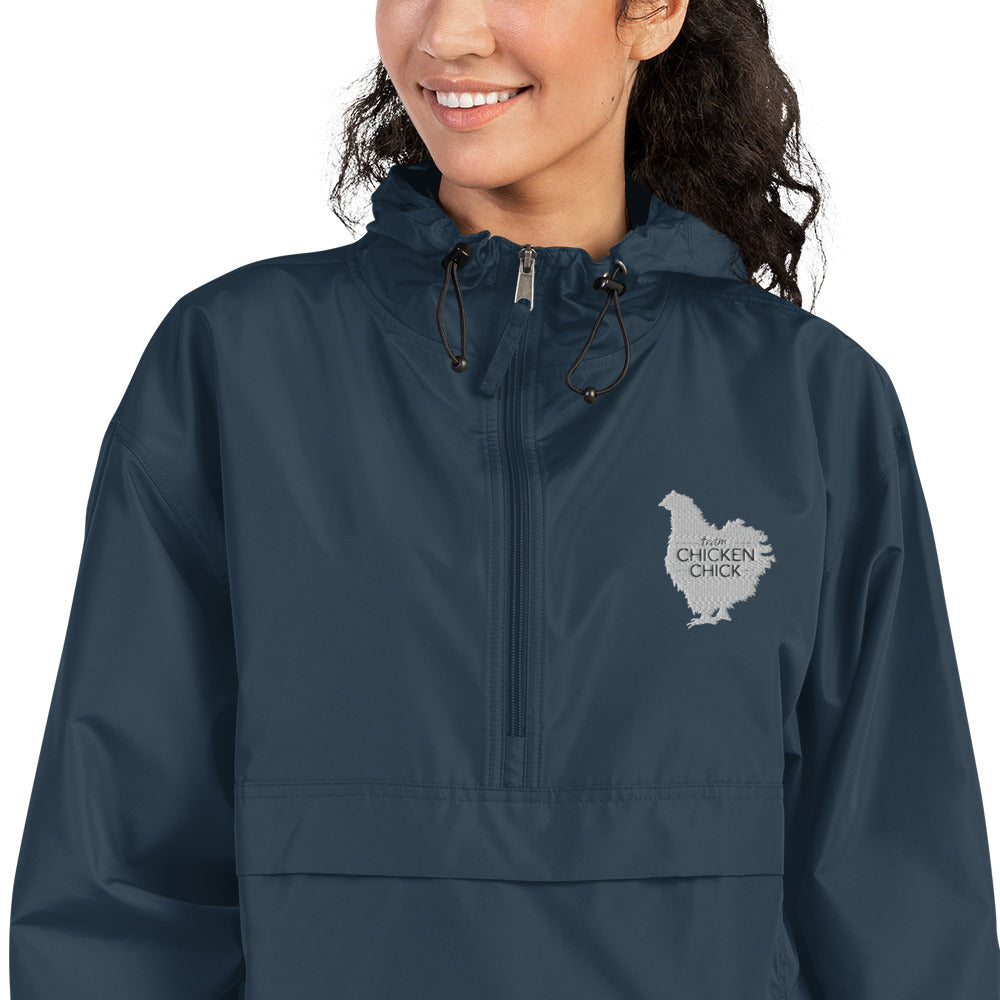 Team Chicken Chick™ Packable Jacket, UNISEX