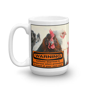 Warning Caffeine Deprived - Mug